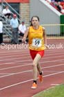 Girls 800 metres, Northern Inter-County Schools, Gateshead International Stadum. Photo: David T. Hewitson/Sports for All Pics